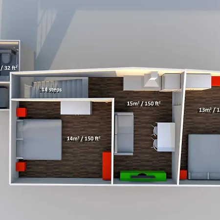 Lejlighed Piccola - 50m From *